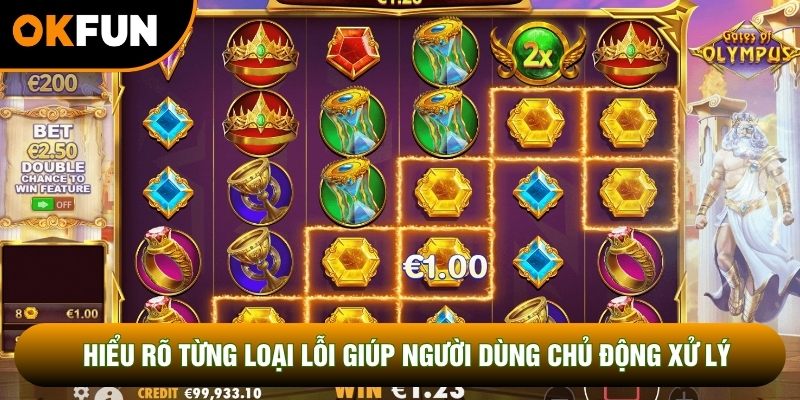 Hiểu rõ từng loại lỗi giúp người dùng chủ động xử lý nhanh