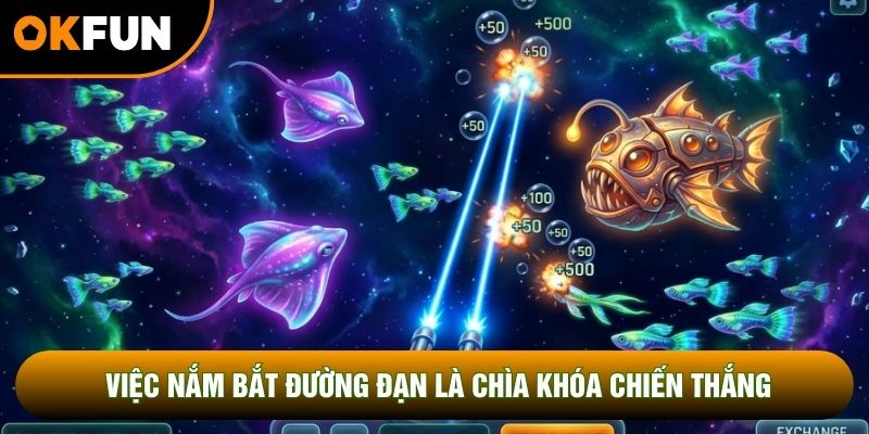 Việc nắm bắt đường đạn là chìa khóa chiến thắng Việc nắm bắt đường đạn là chìa khóa chiến thắng