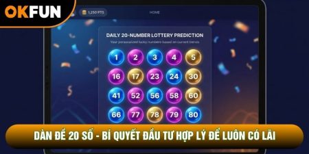 Dàn Đề 20 Số - Bí Quyết Đầu Tư Hợp Lý Để Luôn Có Lãi